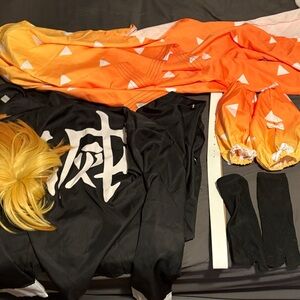 Demon slayer zenitsu costume